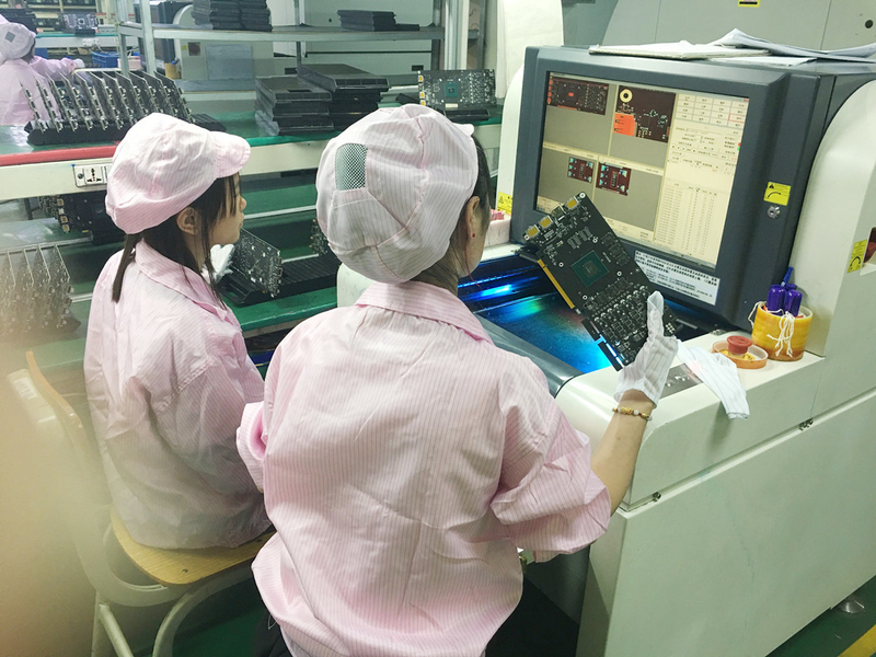 Shenzhen Tengyatong Electronic Co., Ltd. linea di produzione del produttore