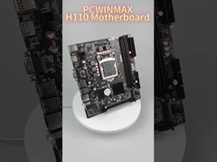 PCWINMAX H110 Socket 1151 GDDR4 Micro ATX 32 GB Scheda madre desktop con chipset H110 originale