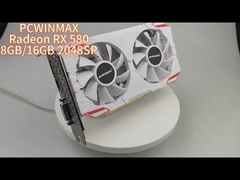 Radeon RX 580 8GB/16GB DDR5 White Edition Graphics Card Potenza elegante per un gioco fluido