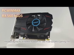 PCWINMAX Radeon RX 560 4GB scheda grafica DDR5    affidabile 1080p gioco e soluzione multimediale