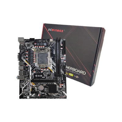 PCWINMAX H410 Desktop Mainboard LGA 1200 DDR4 Dual Memory Channel 64GB Capacità H410 Motherboard Supporto OEM ODM