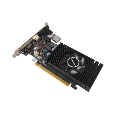 PCWINMAX Geforce GTX 750Ti 4GB GDDR5 Low Profile Single Fan Gaming Desktop Graphics Card con uscita VGA DVI HD