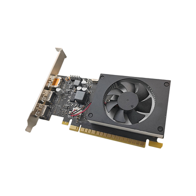 PCWINMAX Geforce GT 730 2GB/4GB DDR3/DDR5 Opzionale Scheda Grafica 64 Bit per PC con Porte HD+HD+DP GPU a Profilo Basso