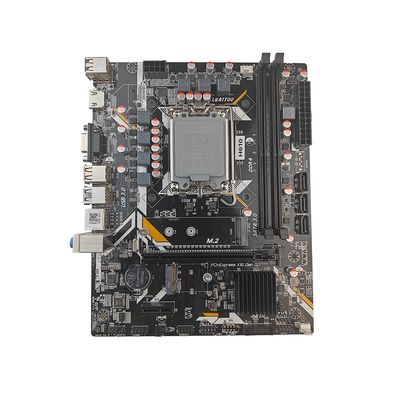 PCWINMAX Nuova Scheda Madre OEM H610 LGA1700 Supporta Processori Intel Core di 14a/13a/12a Generazione MATX
