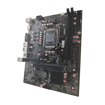 PCWINMAX H510 LGA 1200 Micro-ATX Computer Gaming Motherboard Supporto DDR4 64GB RAM Capacità NVME M.2 SATA3.0 USB3.0