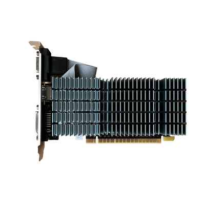 PCWINMAX GT 730 2GB GDDR5 scheda grafica silenziosa raffreddamento passivo GPU a basso profilo per progetti SFF PC HTPC & OEM